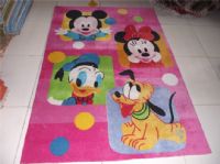 机织印花儿童系列块毯